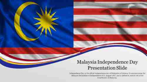 Malaysia Independence Day Presentation Slide